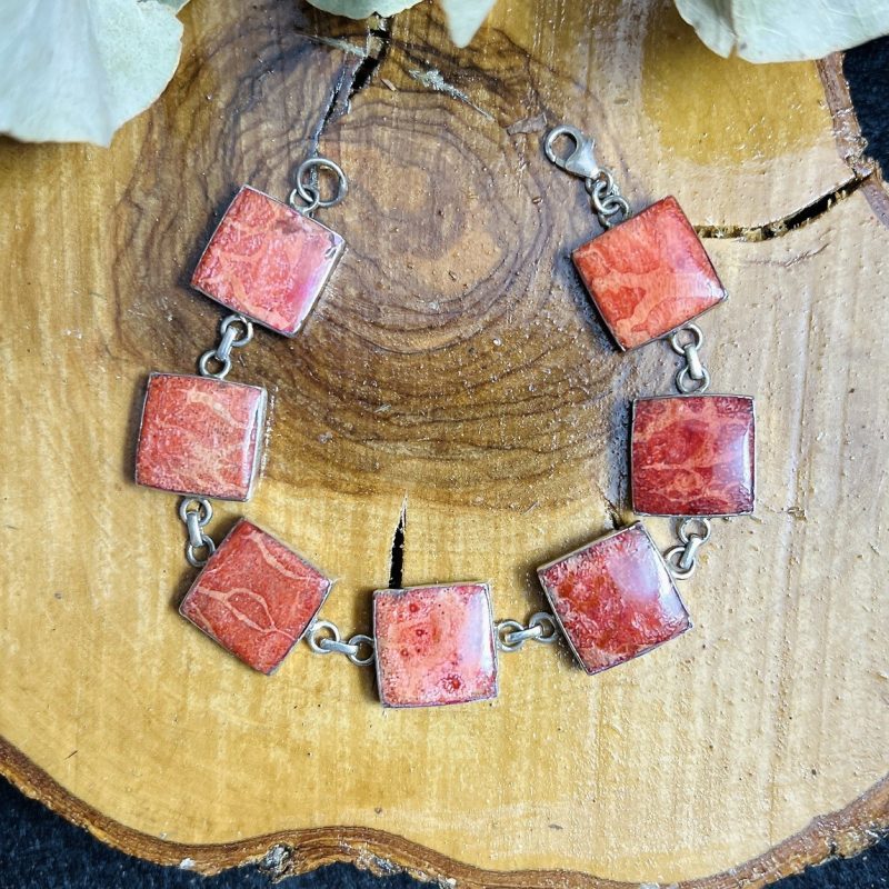 Pulsera Coral