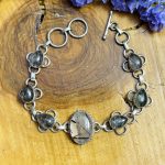 Pulsera Cuarzo con Turmalina