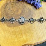Pulsera Cuarzo con Turmalina