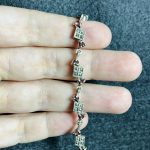 Pulsera Marquesitas y Granate