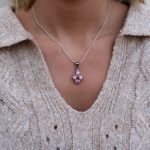 Colgante Circonitas Rosa