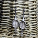 Pendientes de Plata Flor