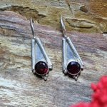 Pendientes Granate