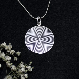 Colgante Espiral Infinita