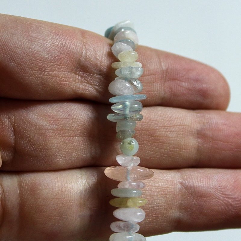 Pulsera Morganita Chip