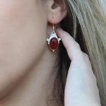 Pendientes Agata Carneola