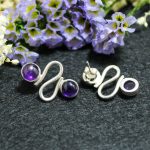 Pendientes Amatista