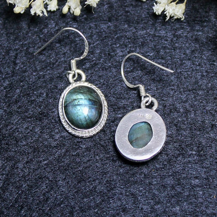 Pendientes Labradorita Pendientes Labradorita