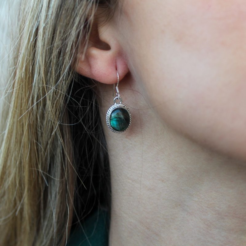 Pendientes Labradorita Pendientes Labradorita