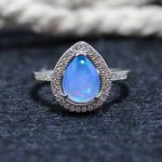 Anillo Ópalo Etíope