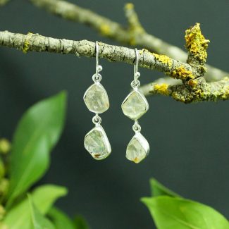 Pendientes Cuarzo Rutilado