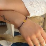 Pulsera Granate y Citrino