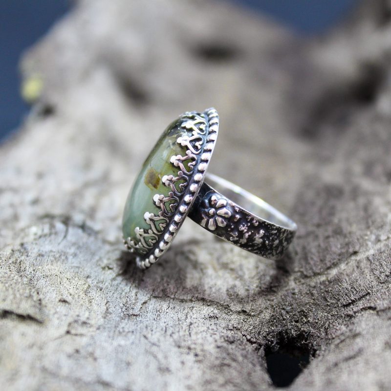 Anillo Prehnita
