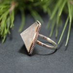 Anillo Cuarzo Rutilo Punta