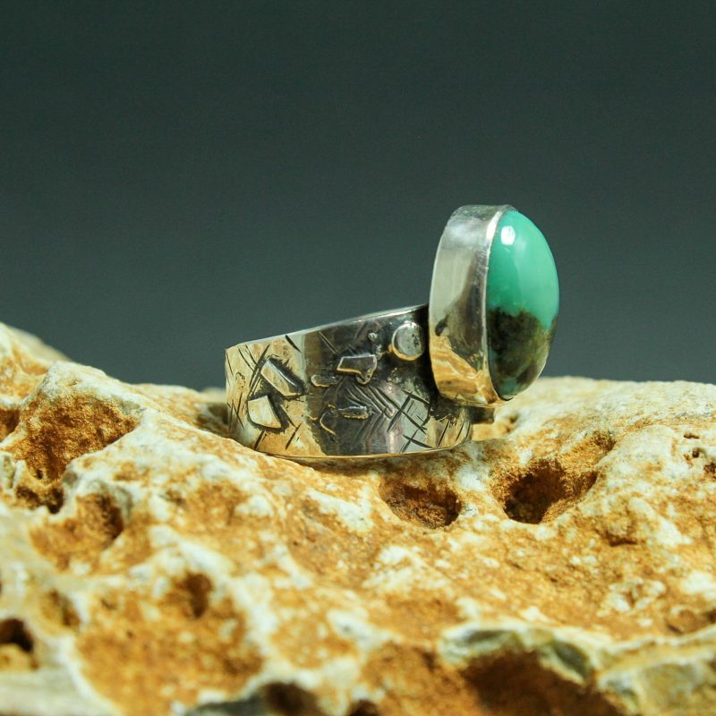 Anillo Turquesa y Ópalo Etiope Anillo Turquesa y Ópalo Etiope