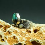 Anillo Turquesa y Ópalo Etiope