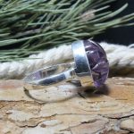 Anillo Amatista Flor