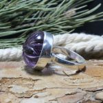 Anillo Amatista Flor