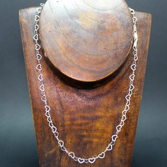 Cadena Corazones 45cm
