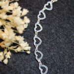 Tobillera Corazones