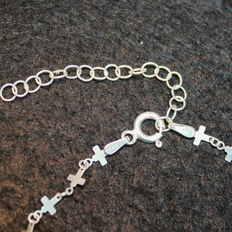 Tobillera Cruces