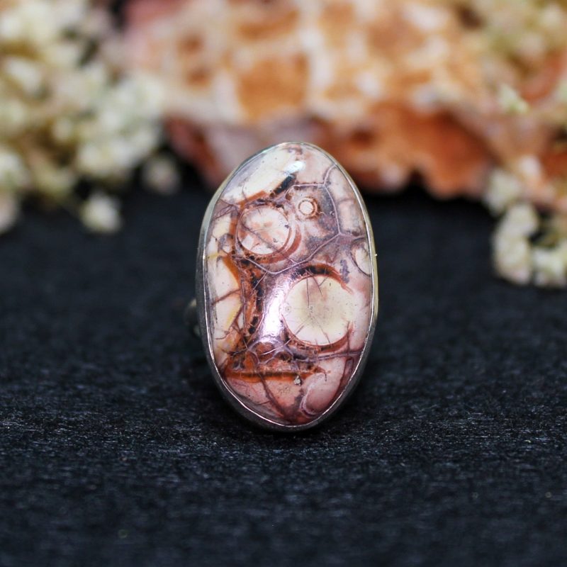 Anillo Jaspe Ojo de Pájaro Anillo Jaspe Ojo de Pájaro
