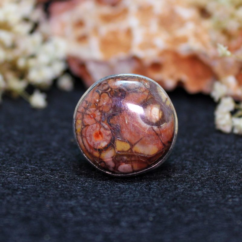 Anillo Jaspe Ojo de Pájaro Anillo Jaspe Ojo de Pájaro
