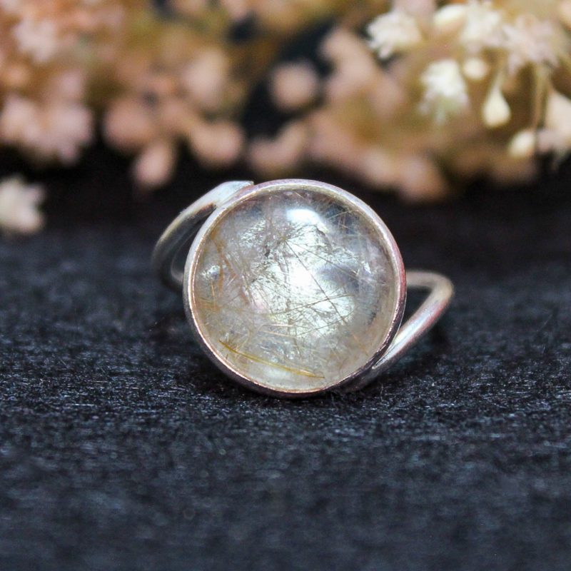 Anillo Cuarzo Rutilado