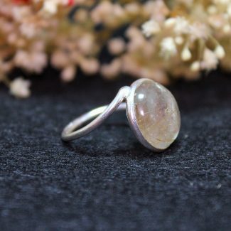Anillo Cuarzo Rutilado