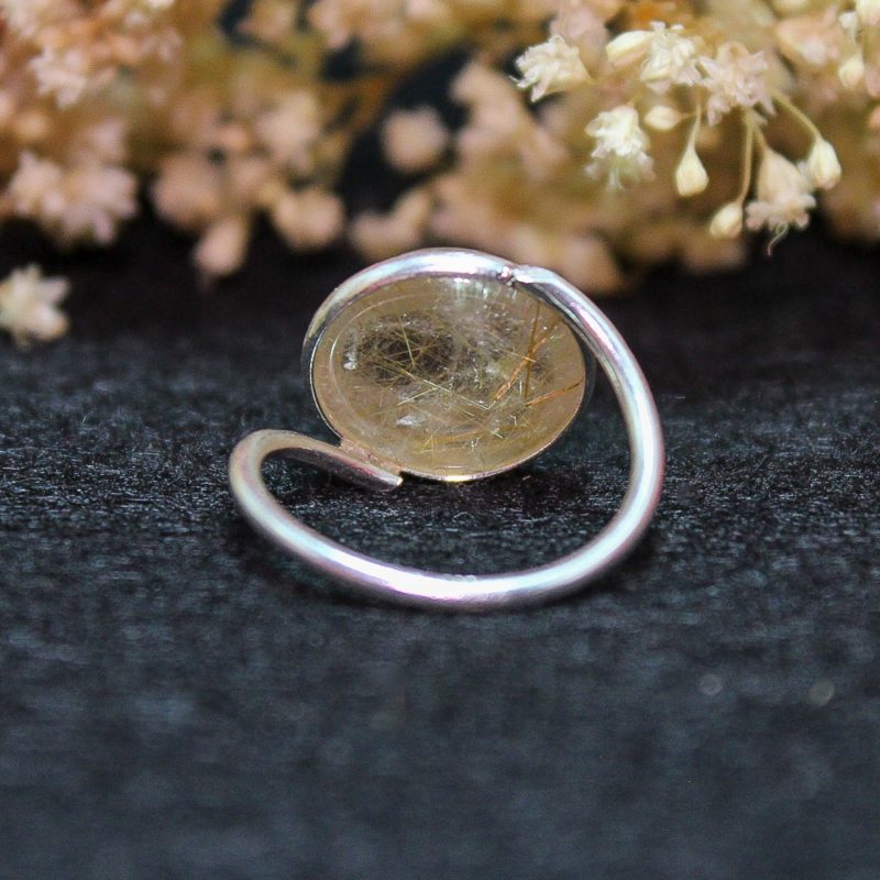 Anillo Cuarzo Rutilado