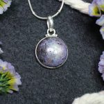 Colgante Zafiro Lila Estrella