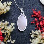 Colgante Piedra de Luna Melocotón