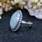 Anillo Aguamarina