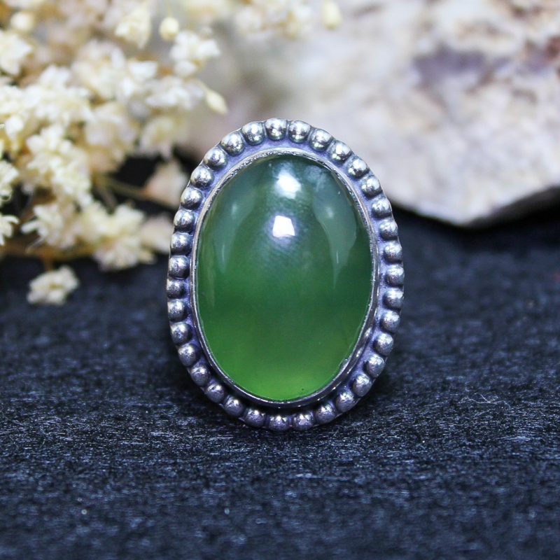Anillo Jade Grabado Anillo Jade Grabado