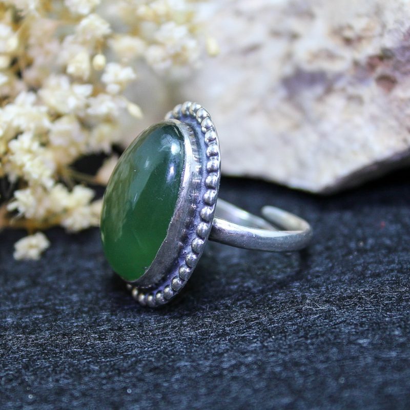 Anillo Jade Grabado Anillo Jade Grabado