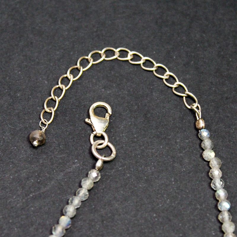 Collar Labradorita 2mm