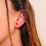 Pendientes Ámbar Bola