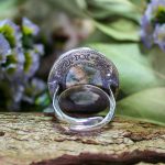 Anillo Rubí en Fucsita