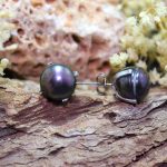 Pendientes Perla Negra