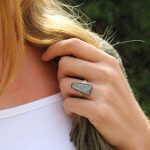 Anillo Aguamarina