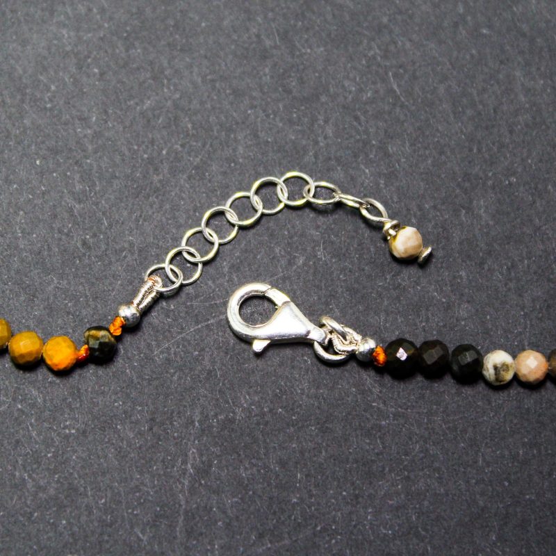 Collar Jaspe Abejorro 3mm