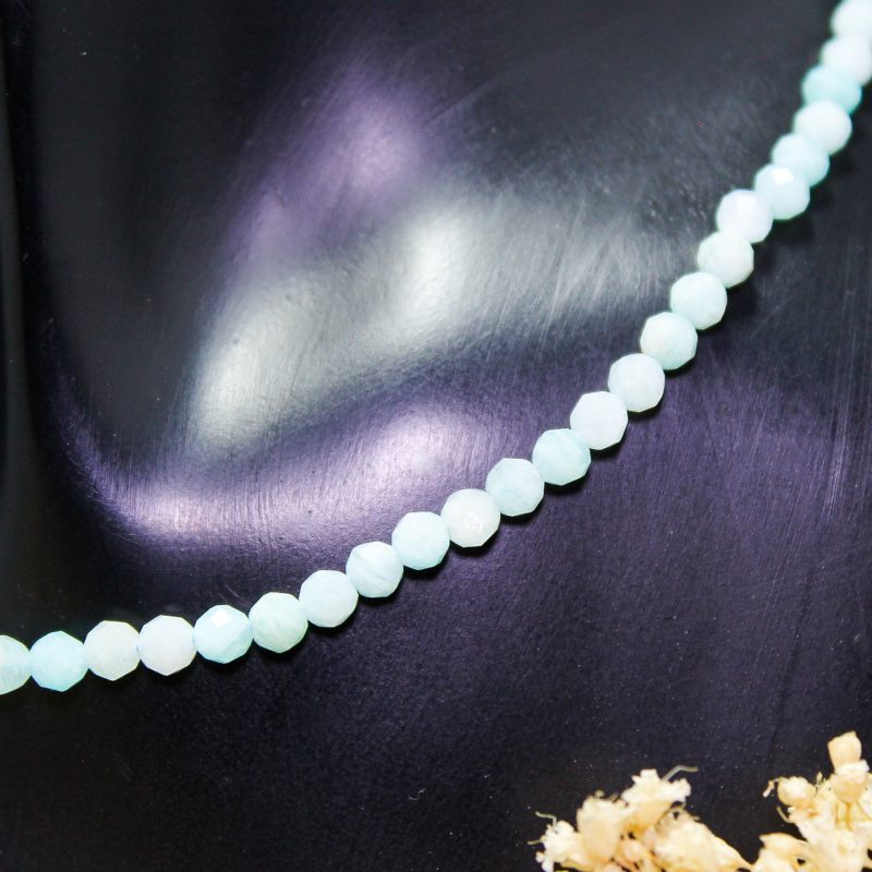Collar Amazonita 3mm