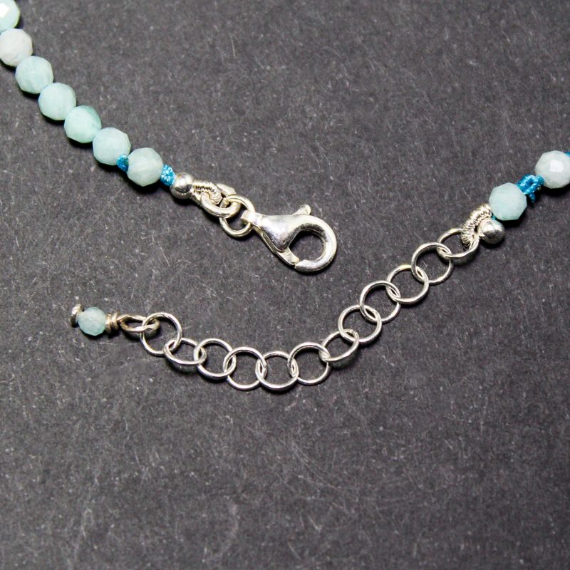 Collar Amazonita 3mm