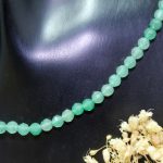 Collar Cuarzo Verde 3mm