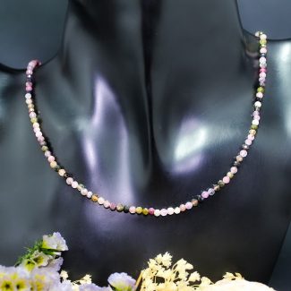 Collar Turmalina Sandía 3mm