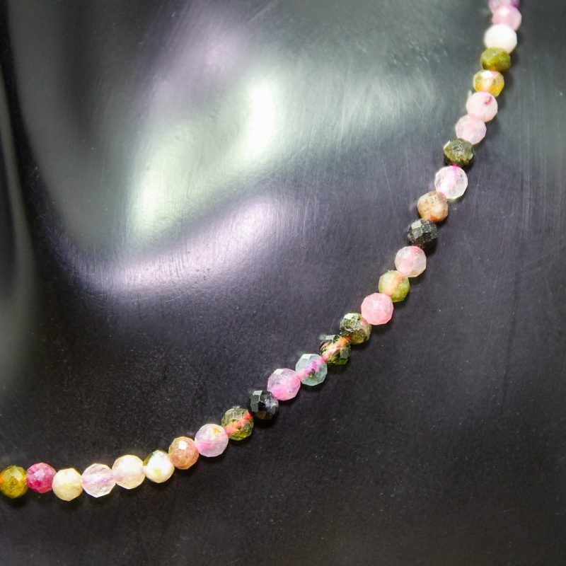 Collar Turmalina Sandía 3mm Collar Turmalina Sandía 3mm