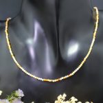 Collar Ágata Amarilla 2mm