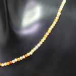 Collar Ágata Amarilla 2mm