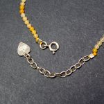 Collar Ágata Amarilla 2mm