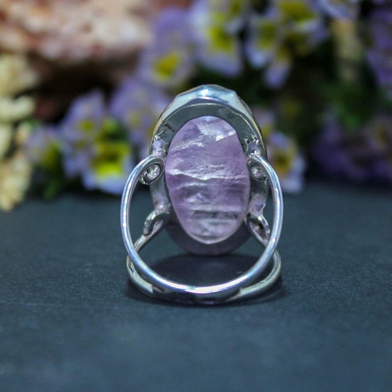 Anillo Fluorita Rosa Anillo Fluorita Rosa